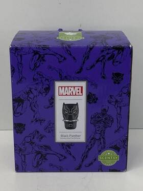 70062 Scentsy Black Panther Wakonda Marvel Wall Fan Diffuser Plug In 6 Inch New