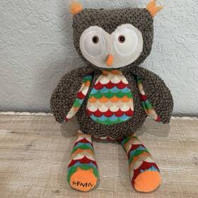 701-273 Scentsy Buddy Sachet Olympia Owl Plush 16 Inch Limited Edition