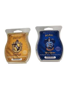 71716-71717 Scentsy Wax Bars Harry Potter Hufflepuff Just Loyal And Ravenclaw Wit Wisdom 1 Mis