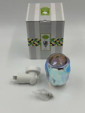 80521 Scentsy Bubbled Iridescent Wall Plug-in Mini Warmer New