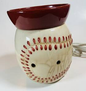 Scentsy 840216515864 Home Run Baseball Theme Warmer October 2015 Of The Month Tested