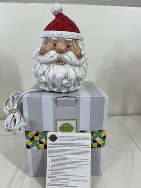 Scentsy 86601 New Jolly Old St Nick Santa Claus Warmer Melt Christmas Retired
