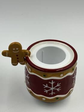 86619 Scentsy Gingerbread Man Tabletop Fan Diffuser New In Box