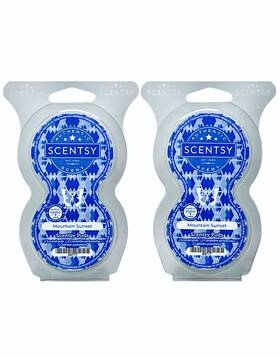 89717 Scentsy Pods Mountain Sunset Twin Pack Discontinued Scent Lot Of 2 New