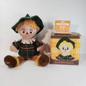 95012 Scentsy Buddy Strawford The Scarecrow With Box And New Autumn Road Trip Scent Pack
