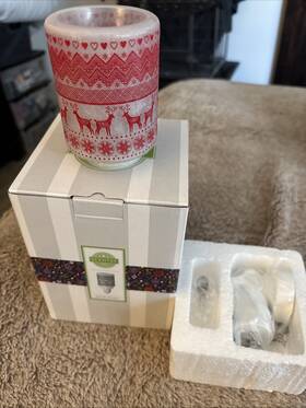 95960 Scentsy 2024 Nordic Winter Mini Wax Warmer New In Box