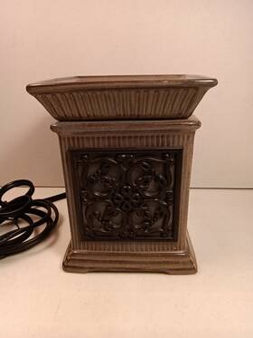 Dlw-jane-204 Scentsy Wax Oil Warmer Dsw Jane Wrought Iron Rustic Full Size Retired