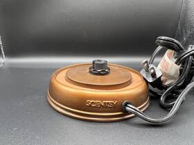 M-02262026-1007 Scentsy New Bronze Broad Base Warmer With Box