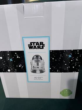 Nib-r2d2 Scentsy Warmer. This Warmer Also Projects Leia On The Wall