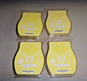Plumeria-3 Scentsy New Soft Plumeria Lot Of 4 Wax Bars Retired
