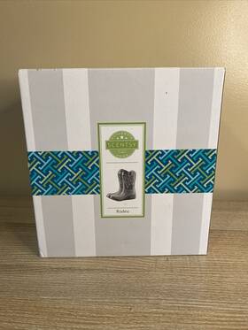 Q908 Scentsy Retired Rodeo Wax Element Warmer Western Cowboy Boots