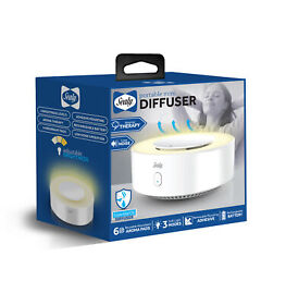 Sl-hw-df-100-wt Sealy Portable Mini Essential Oil Diffuser With Adhesive Mounting Df-100