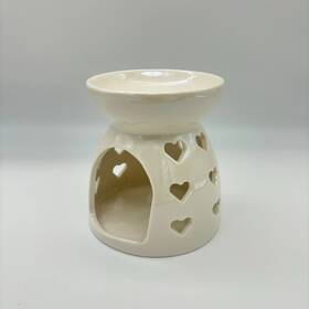 Season Of Love 195602133017 Wax Warmer Ceramic Hearts