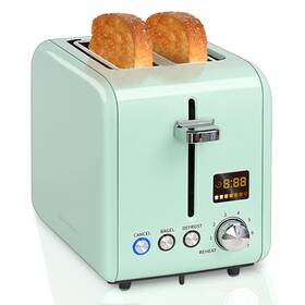 Sd30280d Seedeem 2 Slice Toaster With Color Lcd Display - Stainless Steel 7 Bread Sha