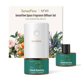 Pes012 Senseflow Essential Oil Diffuser For Home Waterless Aromatherapy Sf