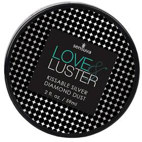 Sensuva 855559007433 Love And Luster Kissable Diamond Dust 2 Oz Jar