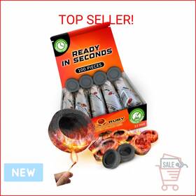 Seven Stars Wholesale 091952961198 Coal Disks For Incense - Pack Of 100 Briquettes 10 Rolls Tablets Seven Stars Wholesale 091952961198 Coal Disks For Incense - Pack Of 100 Briquettes 10 Rolls Tablets