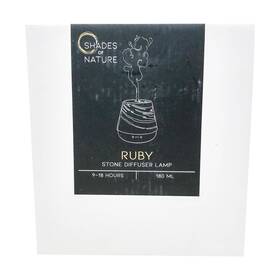Shades Of Nature 850020584000 White Cloud Ruby Stone Diffuser 1 Ct