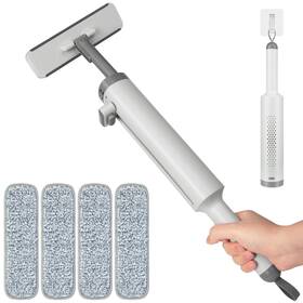 Gh-001 Shker Portable Self-squeeze Mini Mop Short Rotatable Hand Wash-free Flat Squeeze M
