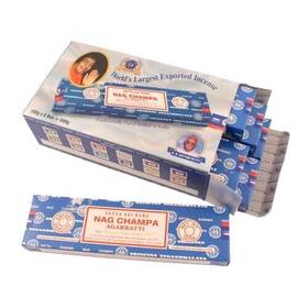 Shrinivas Sugandhalaya Llp Mumbai India 904234400235 Satya Nag Champa Incense Sticks 15g X 12 Boxes - 180 Grams Free Shipping