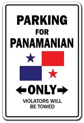 Signmission 703205357428 Parking For Paramanian Only Aluminum Sign Flag National Pride Love Indoor/o
