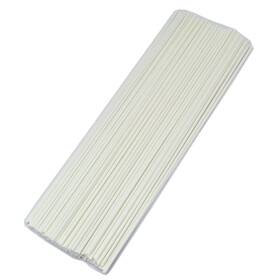 Simoutal 757255123045 Set Of 100pcs Fiber Reed Diffuser Sticks For Diy Essential Oil Aroma Wh