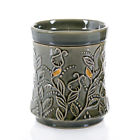 Cw792 Sku Unbranded Tall Green Flower Ceramic