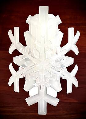 Slatkin 637293207184 White Snowflake Wallflower Red Nightlight Plug In Bath And Body Works Likenew