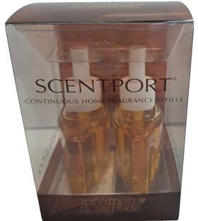 Slatkin & Co. 637293087113 Nib Scentport Refills Cinnamon And Clove Continuous Home Fragrance 2-pack