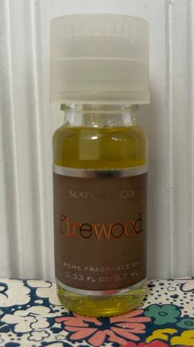 Slatkin & Co. 637293112051 Firewood Home Fragrance Oil - And 0.33 Oz Bbw