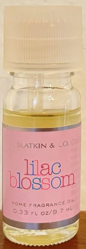 Slatkin & Co 637293146025 Bath And Body Works Lilac Blossom Home Fragrance Oil 0.33 Oz 90% Left