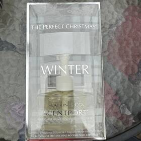 Slatkin & Co. 637293189220 And Scentport Diffuser Set The Perfect Winter Refill Nib
