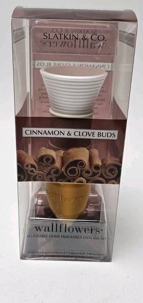Slatkin & Co. 637293229179 And Bath Body Works Wallflower Home Fragrance Cinnamon Clove Buds