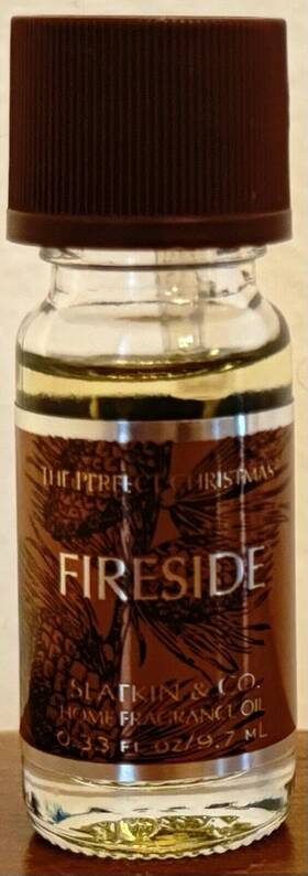 Slatkin & Co 637295759377 Bath And Body Works Fireside Home Fragrance Oil 0.33 Oz 95% Left