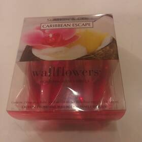 Slatkin & Co. 667523458413 Wallflowers 2 Refill Pack Caribbean Escape And Co. Bath Body Works Nip