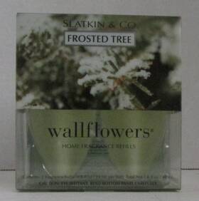 Slatkin & Co. 667525529142 Rare And / Bath Body Works Ftfrosted Treeft Wallflowers Bulb Nib