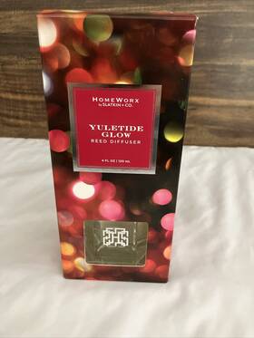 H439905 Slatkin & Co. Homeworx By And Yuletide Glow Reed Sticks -