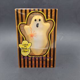 Slatkin & Company 637294084166 Halloween Ghost Wallflower Plug-in Nightlight Flashing Bath And Body Works