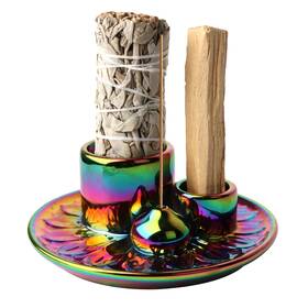 Xlp-01 Son4sun Palo Santo Holder - 4 In 1 Incense And Candle Ceramic A