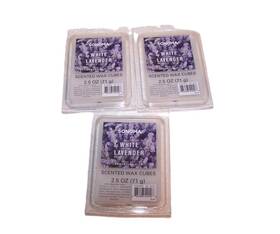 Sonoma 665098549246 White Lavender Scented Wax Cubes 6 Cubes/2.5 Oz Each - Lot Of 3
