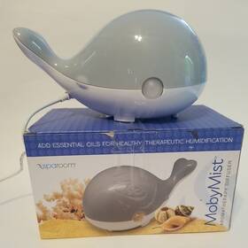 06712 Sparoom Aromatherapy Oil Diffuser Moby Mist Whale Nautical Bath Coastal Beach Spa Room