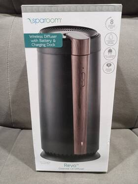 Sparoom 857613007724 Wireless Revo Essential Oil Diffuser With Charging Dock - 2.03 Oz Cap