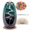 Spkih001 Spacekeeper Ceramic Backflow Incense Holder Burner Waterfall With 787414814910