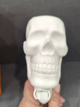 Star Moon 313115895882 Skull Wax Melt Warmer Ceramic Electric Fragrance For Scent
