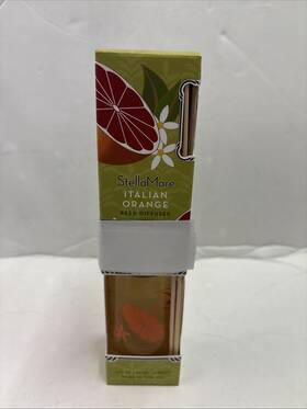Stella 687735709943 More Reed Diffuser Italian Orange 4fl Oz