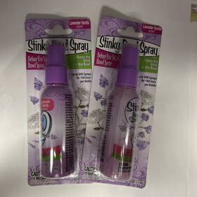 Stinky Bowl Spray 849607010230 2 Odor Preventer Eliminates Bad Smells Lavender Vanilla 1.85oz