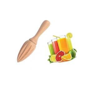 Tya396 Strendier Wooden Citrus Juicer Manual Juicers Handheld Lemon Orange Reamer With Ergono