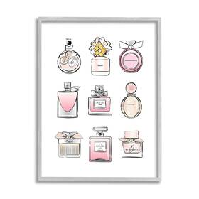Stupell Industries 049182438621 Fragrance Bottle Glamour Chic Modern Fashion Illustrations Designed By Marti