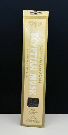 Fee9c9ed-dc6d Subflower Fee9c9ed-dc6d- Egyptian Musk Incense Sticks One Pack Of 20 Box Not Perfect