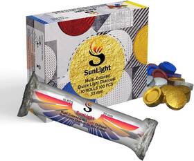 Sunlight Charcoal 711181952230 Colors - Tablets For Incense Quick Light
